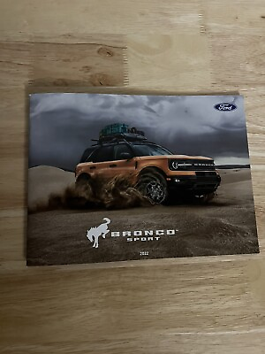 #ad 2022 Ford Bronco Sport Dealer Brochure $7.99