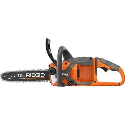 #ad RIDGID Electric Battery Chainsaw 12quot; 18 Volt Brushless Automatic Chain Oiler $221.26