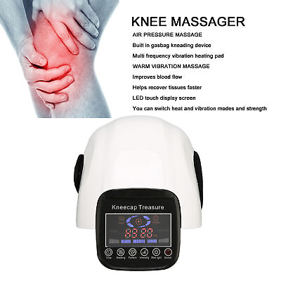 #ad Electric Kneading Knee Massager Vibration Air Pressure Heating Knee Massage $48.95