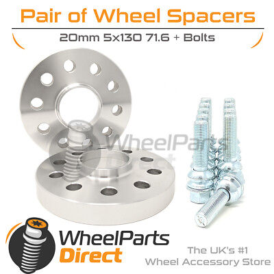 #ad Wheel Spacers amp; Bolts 20mm for Porsche Boxster 986 96 04 On Original Wheels GBP 59.99