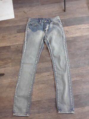 #ad MNML jeans women#x27;s skinny acid wash rn139488 28 x 31 c8 $15.42