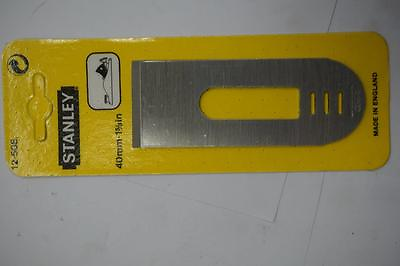 #ad New OLD Stock Stanley UK made 1 5 8quot; BLOCK Plane Blade Plane Iron. 12 508 $16.50
