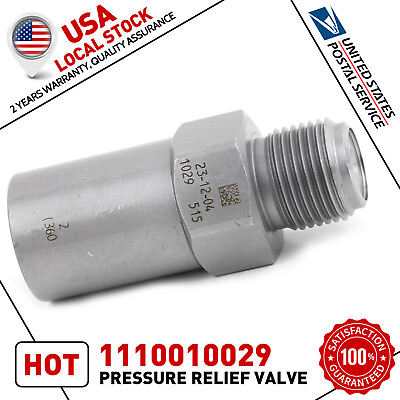 #ad NEW For Bosch Pressure Relief Valve Fit For 2003 2007 5.9L Cummins 1110 010 029 $40.39