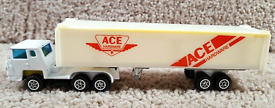 #ad Yatming Hong Kong 1 100 Scale Plastic amp; Diecast Ace Hardware Semi And Trailer $23.00