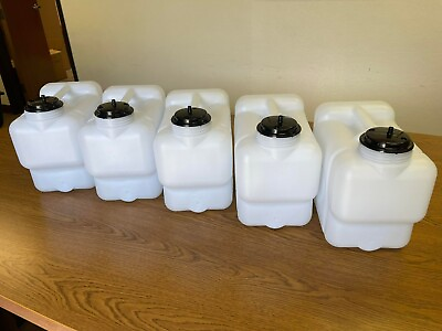 Plastic Water Tank 2.5 gallon lot of 5 #ad $40.00
