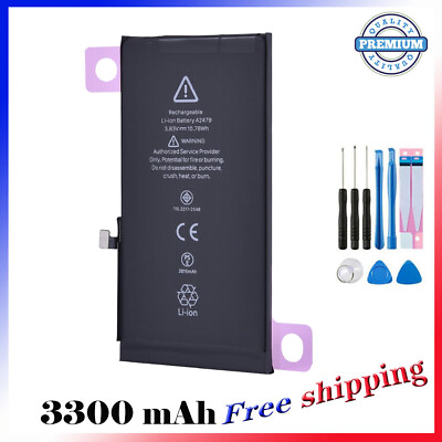 #ad For iPhone 12 12 Pro 3300mAh Super Capacity Replacement Battery A2172 A2341 $23.29