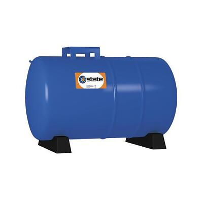 #ad 7 Gallon Horizontal Well Water Pressure Tank Blue Steel Jet Submersible Pump $165.59