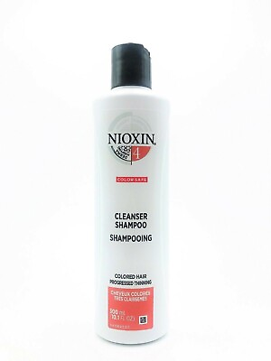 #ad Nioxin Cleanser Shampoo System 4 for Colored Progressed Thinning Hair 10.1oz $15.95