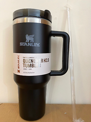 #ad #ad Stanley Quencher H2.0 FlowState 40oz Tumbler Black $29.98