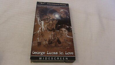 #ad George Lucas in Love VHS 2000 $7.50