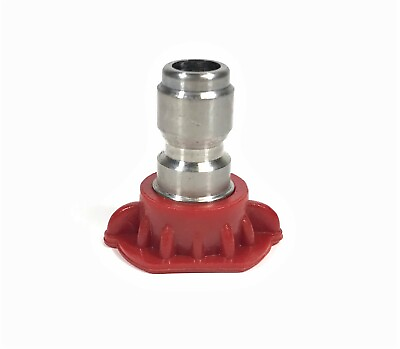 #ad 0° Pressure Washer Spray Nozzle Tip 0.08#x27;#x27; Quick Connector Red for Car Wash $8.99