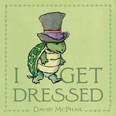#ad I Get Dressed Board book By McPhail David GOOD $4.39