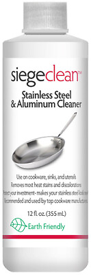 #ad Siege Stainless Steel amp; Aluminum Cleaner 12 oz Made in USA 762L $21.79