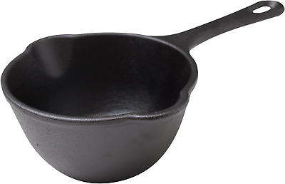 Cast Iron Saucepan Cast Iron Melting Pot Made in Colombia 0.45QT✔👌✅ #ad $27.85