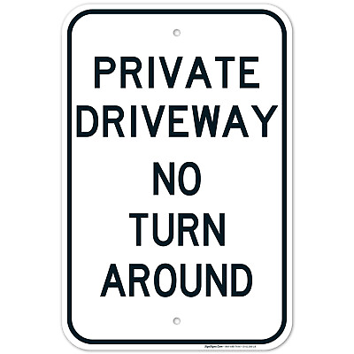 Private Driveway With No Turn Around #ad $15.99