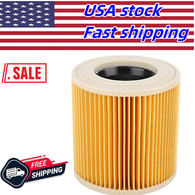#ad Cartridge Filter Part for Karcher WD WD2 WD3 Series Wet amp; Dry Vac Vacuum Cleaner $11.15