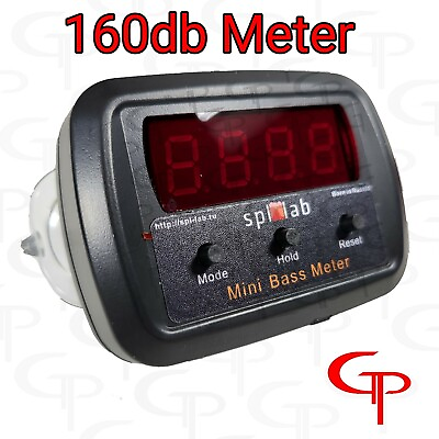 #ad SPL LAB MINI BASS METER v1 DB meter Sound pressure meter with voltmeter function $224.00