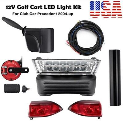 #ad Deluxe LED Complete Light Kit Golf Carts for Electric Club Car Precedent 2004 $199.99