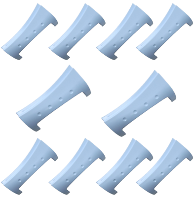 #ad #ad 8181877 BLUE WASHER DOOR HANDLE FOR DUET KENMORE WHIRLPOOL AH391648 PACK OF 10. $15.19