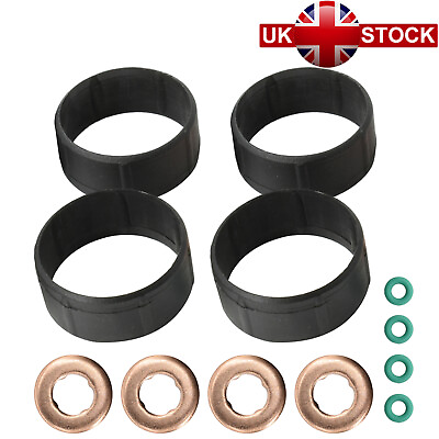#ad FOR FORD 1.4 TDCI CITROEN PEUGEOT 1.4 HDI SEAL ORING WASHER KIT DIESEL INJECTOR GBP 7.29