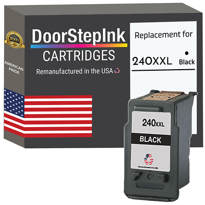 DoorStepInk Remanufactured in the USA Ink Cartridge for Canon PG 240XXL Black #ad $16.99
