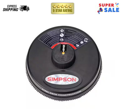 #ad Simpson 80166 Universal 3700 PSI 15quot; Pressure Washer Surface Cleaner New $94.99