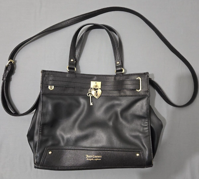 #ad #ad Juicy Couture Purse Black Has wear see pictures $19.99