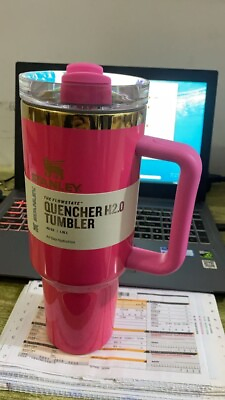 #ad #ad Stanley FlowState Quencher H2.0 Tumbler 40 oz Pink Parade $47.99