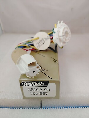#ad Telematic CRT Socket Adapter CR 103 90 10J 667 NOS $19.95