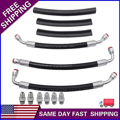 #ad For 1999 2003 Ford 7.3L Powerstroke High Pressure Oil Pump HPOP Lines Hoses Kit $48.69