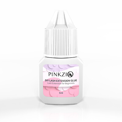 #ad PINKZIO DIY lash Extension Glue Eyelash Extension Adhesive For Sensitive eyes $12.99