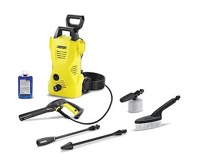 Karcher Electric Power Pressure Washer 1600 PSI 1.25 GPM K2 Car Care Kit 1602315 $251.43