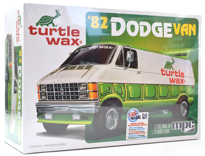 #ad MPC quot;Turtle Waxquot; #x27;82 Dodge Van 1:25 Scale Plastic Model Kit 943 $24.99