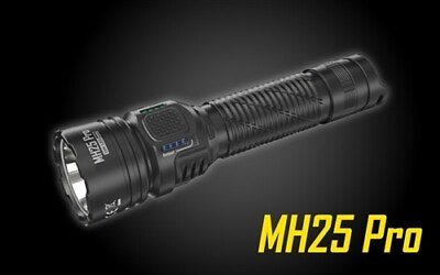 #ad Nitecore MH25 Pro 3300 Lumen Long Throw Rechargeable Flashlight Battery included $110.00