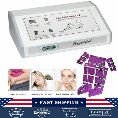 #ad Air Pressure Slimming Suit Pressotherapy Body Contouring Weight Loss SPA Machine $338.00