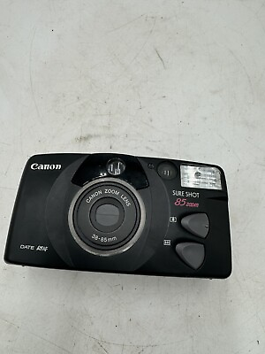 #ad Canon Sure Shot 85 Zoom 38 85mm SLR Film Camera $49.99