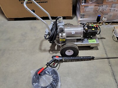 #ad #ad Custom 2500 PSI 4 GPM Washdown Pressure Washer 5 HP Electric All Stainless $2300.00