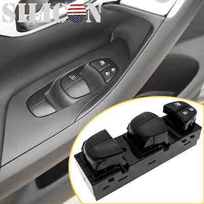 #ad For 2013 2018 Nissan Rogue Driver Power Master Window Control Door Lock Switch $22.99