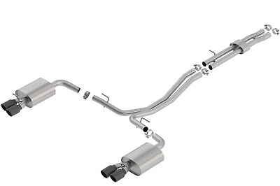 #ad Borla 140765BC S Type Cat Back Exhaust System Fits 19 Explorer $1634.94