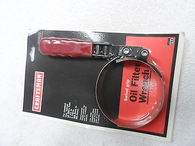 #ad Craftsman Oil Filter Wrench 3 1 2 to 3 7 8 inches made in USA Part # 20522 $29.96