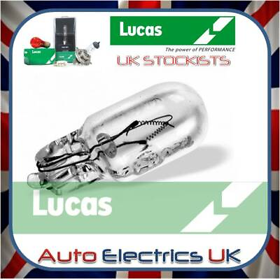 #ad LUCAS 501 SIDE LIGHT NUMBER PLATE PUSH IN CAR BULB CAPLESS 12V 5W #x27;E#x27; LLB501 GBP 7.49