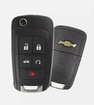 #ad 10 17 Chevy Equinox Cruze Malibu Impala Keyless Remote Flip Key Entry Fob GM OEM $22.99