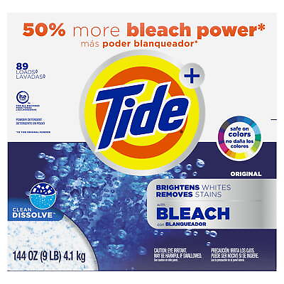#ad Plus Bleach Powder Laundry Detergent Original 89 Loads 144 oz $21.60