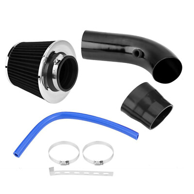 #ad 3quot; Car SUV Cold Air Intake Filter Set Universal Induction Pipe Power Flow Hose $82.67