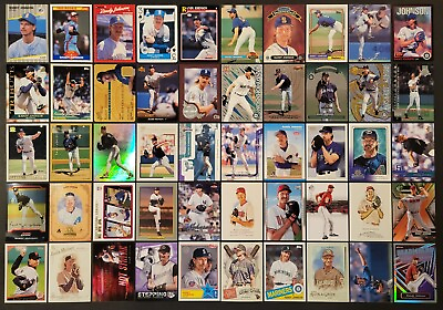 #ad Lot of 50 Different RANDY JOHNSON Baseball Cards HOF 1989 2023 BB2774 $21.99