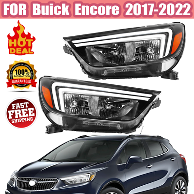 #ad For 2017 2018 2019 2020 2021 2022 Buick Encore Headlights Driveramp;Passenger Side $160.01