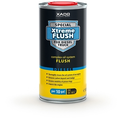 #ad XADO Xtreme Flush for Diesel Truck for up to 10 Gallons Oil System Cleaner $29.99