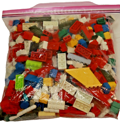 #ad 1 Gallon Bag Of Miscellaneous LEGOS Unsorted Lots Of Pieces $14.99