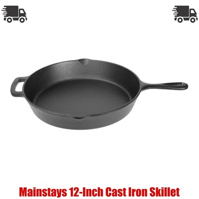 Mainstays 12 Inch Cast Iron Skillet #ad $12.22