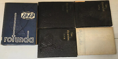 #ad Lot of 5 Apache High School Texas Yearbooks 1945 1949 $79.95